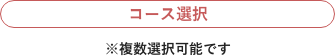 コース選択※複数選択可能です